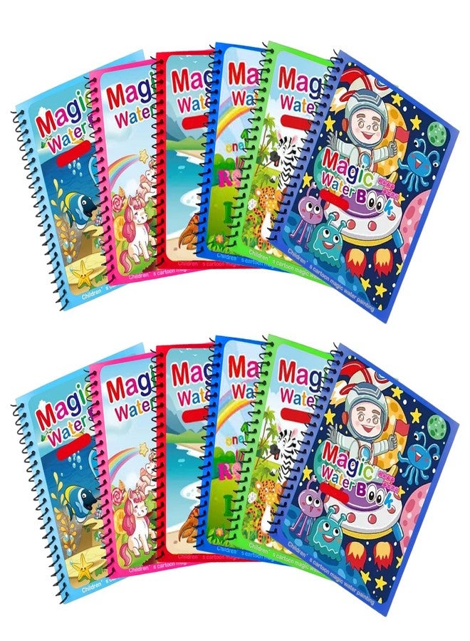 Acceptance Coloring Book for Kids Aged 6 to 12 | Propz Watercolor Book with Watercolor Brush Pen - Pieces Party Favors | Return Gifts for Kids Birthday Party | (12) - Image 1